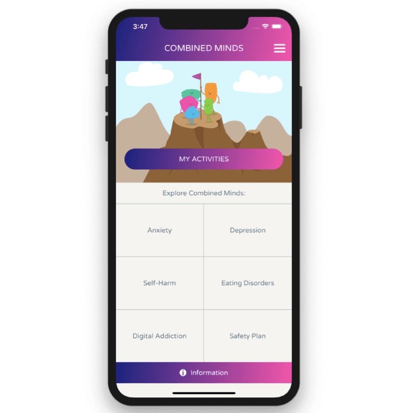 Combined Minds app screenshot